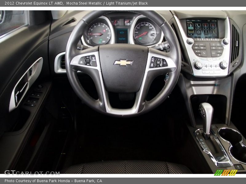 Mocha Steel Metallic / Light Titanium/Jet Black 2012 Chevrolet Equinox LT AWD