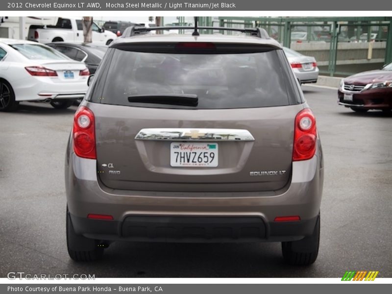 Mocha Steel Metallic / Light Titanium/Jet Black 2012 Chevrolet Equinox LT AWD