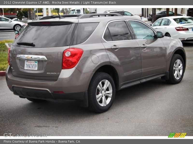 Mocha Steel Metallic / Light Titanium/Jet Black 2012 Chevrolet Equinox LT AWD