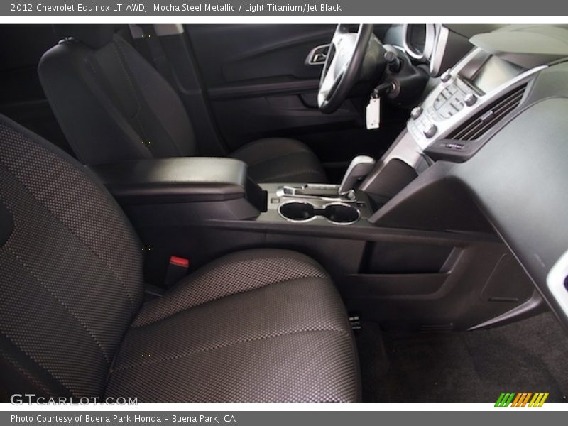 Mocha Steel Metallic / Light Titanium/Jet Black 2012 Chevrolet Equinox LT AWD