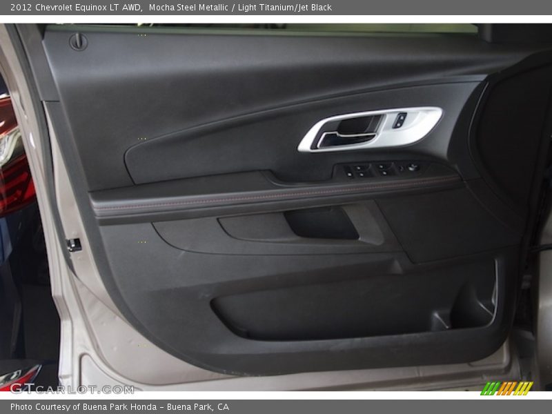 Mocha Steel Metallic / Light Titanium/Jet Black 2012 Chevrolet Equinox LT AWD
