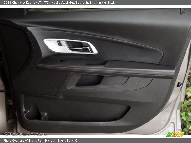 Mocha Steel Metallic / Light Titanium/Jet Black 2012 Chevrolet Equinox LT AWD