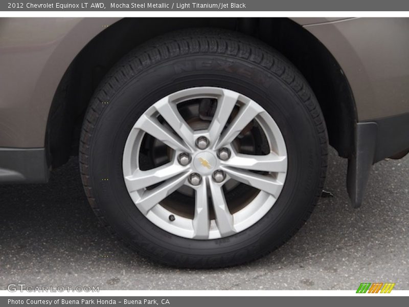 Mocha Steel Metallic / Light Titanium/Jet Black 2012 Chevrolet Equinox LT AWD