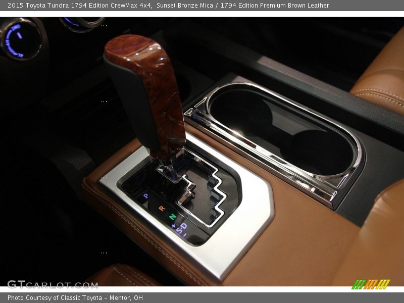 Sunset Bronze Mica / 1794 Edition Premium Brown Leather 2015 Toyota Tundra 1794 Edition CrewMax 4x4