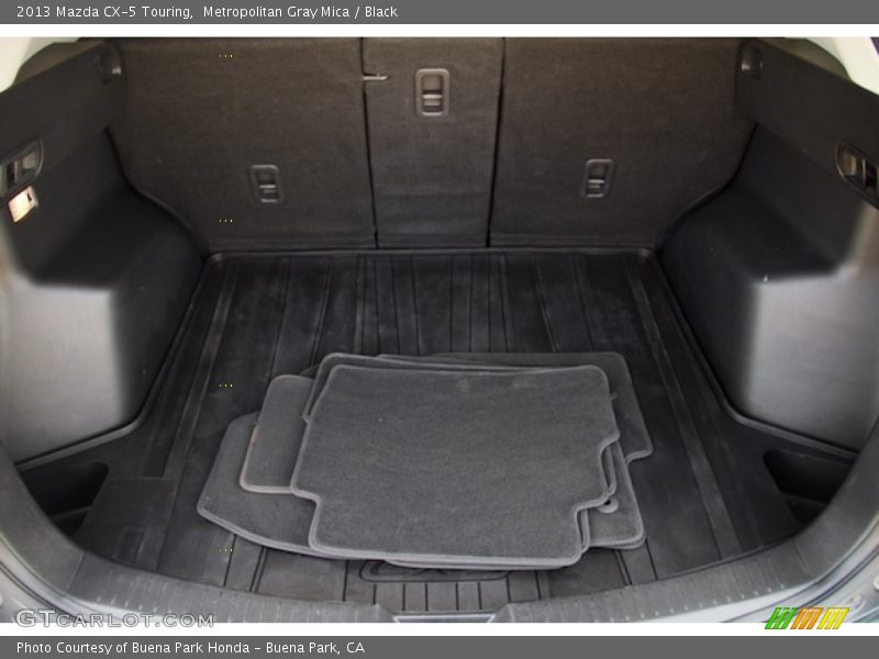 Metropolitan Gray Mica / Black 2013 Mazda CX-5 Touring