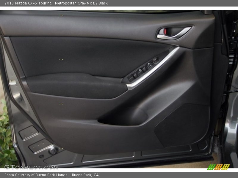 Metropolitan Gray Mica / Black 2013 Mazda CX-5 Touring