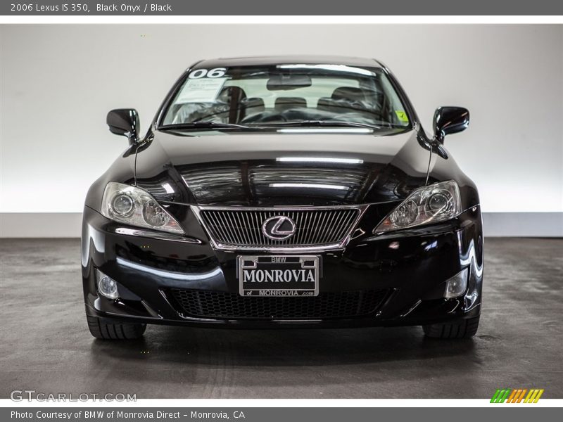 Black Onyx / Black 2006 Lexus IS 350