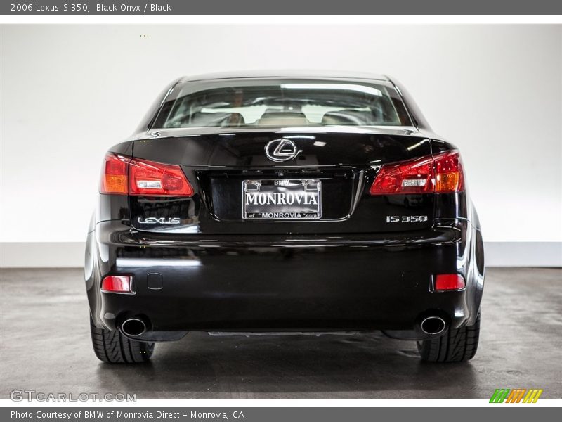 Black Onyx / Black 2006 Lexus IS 350