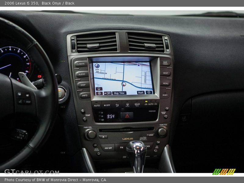 Black Onyx / Black 2006 Lexus IS 350