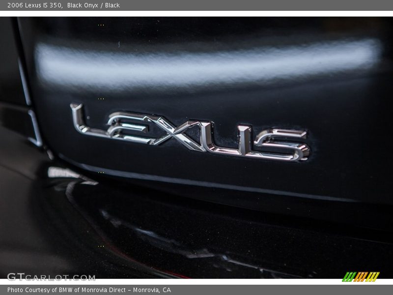 Black Onyx / Black 2006 Lexus IS 350