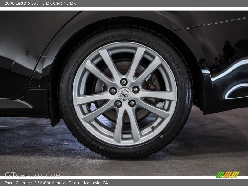 Black Onyx / Black 2006 Lexus IS 350