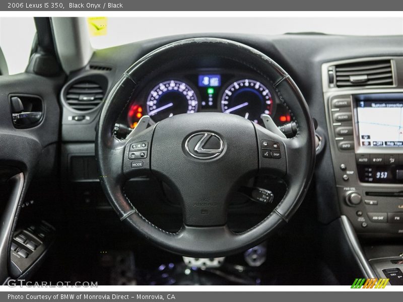 Black Onyx / Black 2006 Lexus IS 350