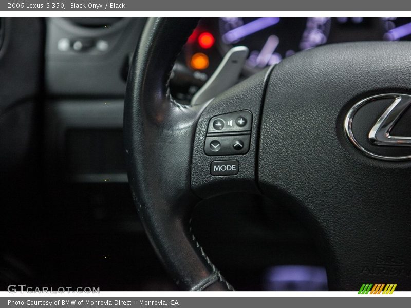 Black Onyx / Black 2006 Lexus IS 350