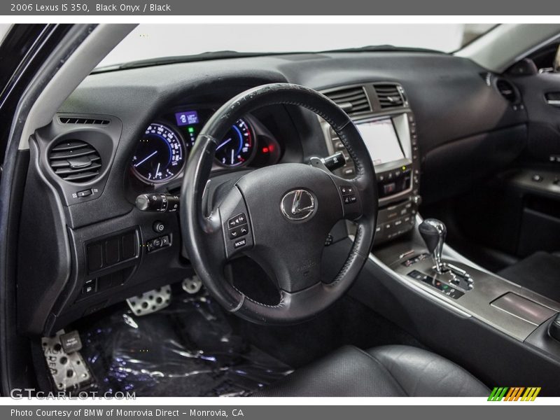 Black Onyx / Black 2006 Lexus IS 350