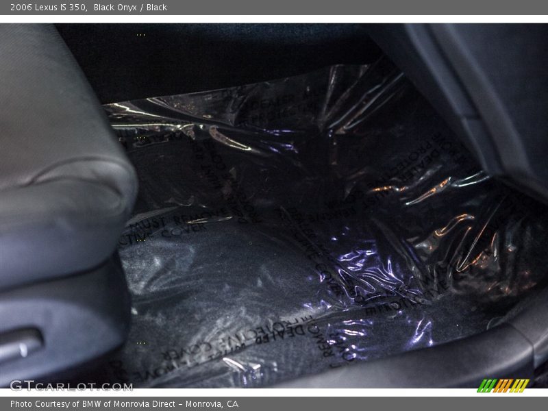 Black Onyx / Black 2006 Lexus IS 350