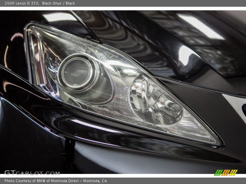 Black Onyx / Black 2006 Lexus IS 350