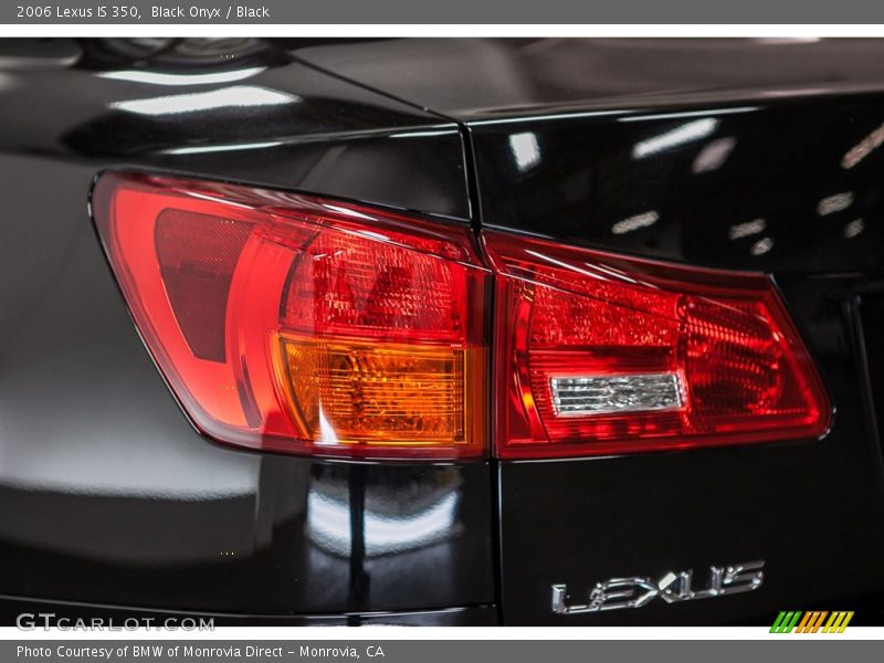 Black Onyx / Black 2006 Lexus IS 350