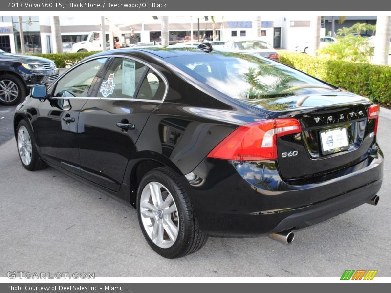 Black Stone / Beechwood/Off Black 2013 Volvo S60 T5