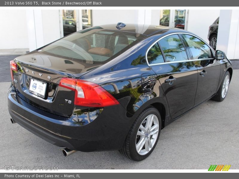 Black Stone / Beechwood/Off Black 2013 Volvo S60 T5