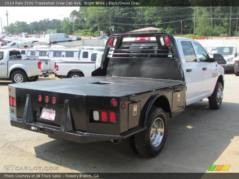 Bright White / Black/Diesel Gray 2014 Ram 3500 Tradesman Crew Cab 4x4