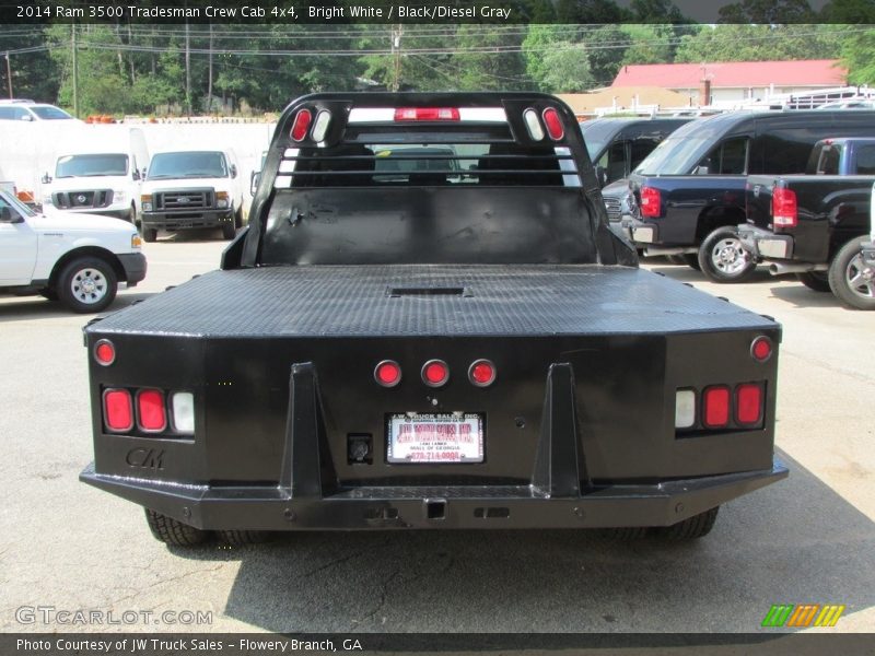 Bright White / Black/Diesel Gray 2014 Ram 3500 Tradesman Crew Cab 4x4