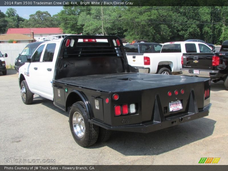 Bright White / Black/Diesel Gray 2014 Ram 3500 Tradesman Crew Cab 4x4