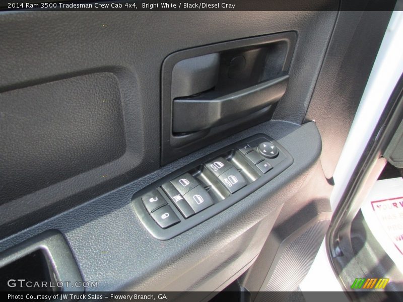 Bright White / Black/Diesel Gray 2014 Ram 3500 Tradesman Crew Cab 4x4
