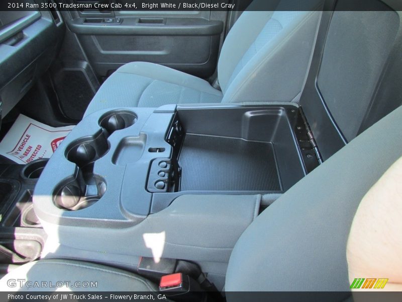 Bright White / Black/Diesel Gray 2014 Ram 3500 Tradesman Crew Cab 4x4