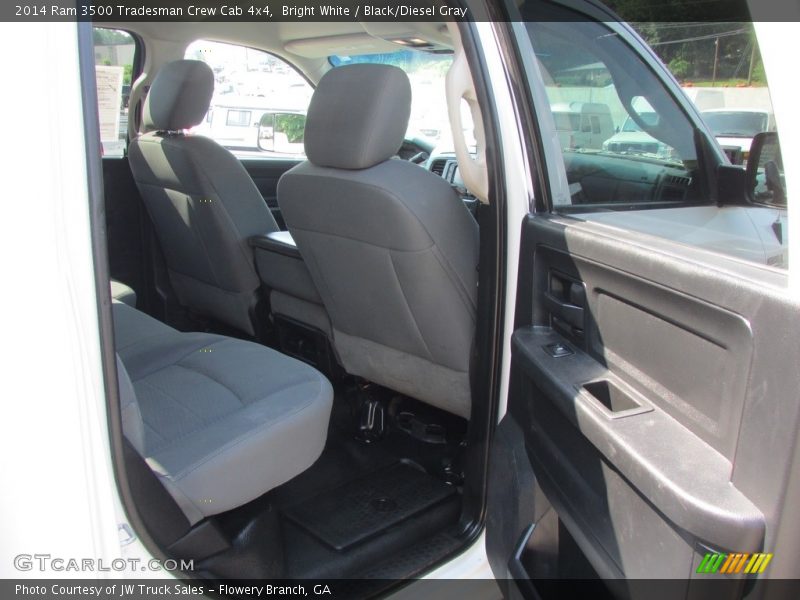 Bright White / Black/Diesel Gray 2014 Ram 3500 Tradesman Crew Cab 4x4