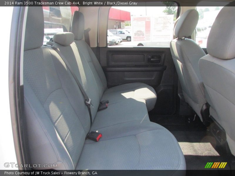 Bright White / Black/Diesel Gray 2014 Ram 3500 Tradesman Crew Cab 4x4