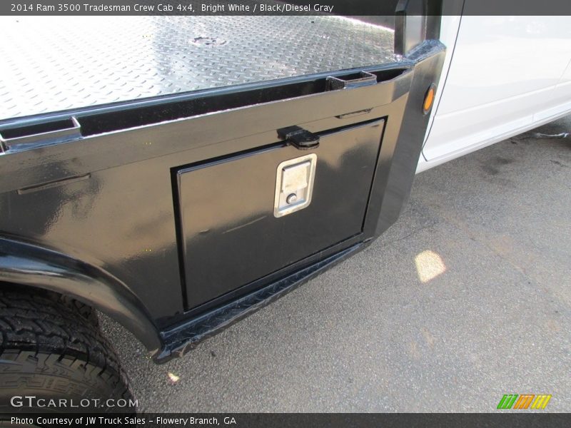 Bright White / Black/Diesel Gray 2014 Ram 3500 Tradesman Crew Cab 4x4