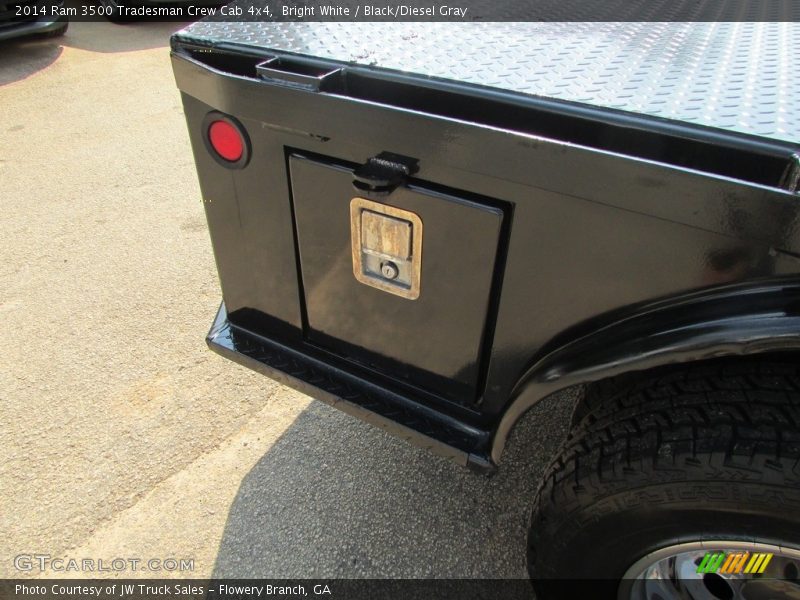 Bright White / Black/Diesel Gray 2014 Ram 3500 Tradesman Crew Cab 4x4