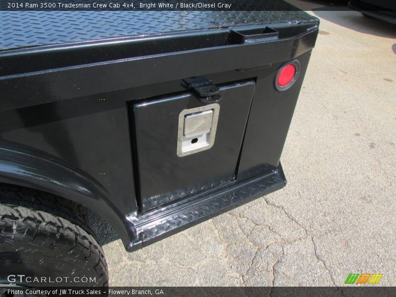 Bright White / Black/Diesel Gray 2014 Ram 3500 Tradesman Crew Cab 4x4