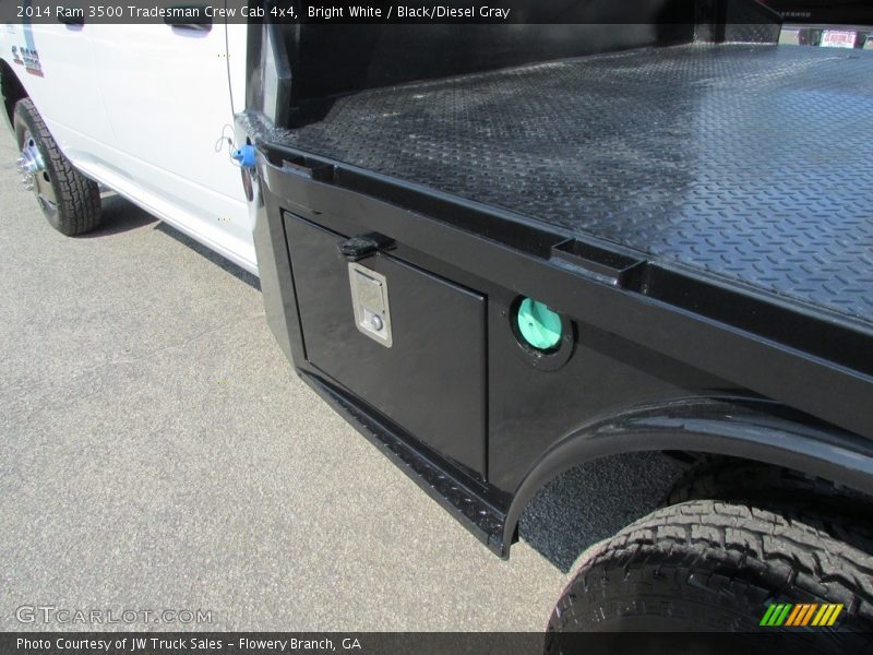 Bright White / Black/Diesel Gray 2014 Ram 3500 Tradesman Crew Cab 4x4