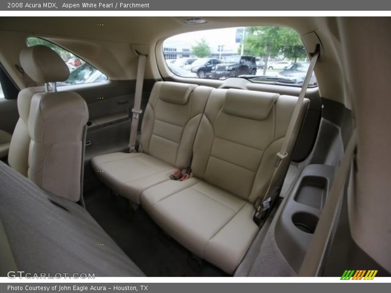 Aspen White Pearl / Parchment 2008 Acura MDX