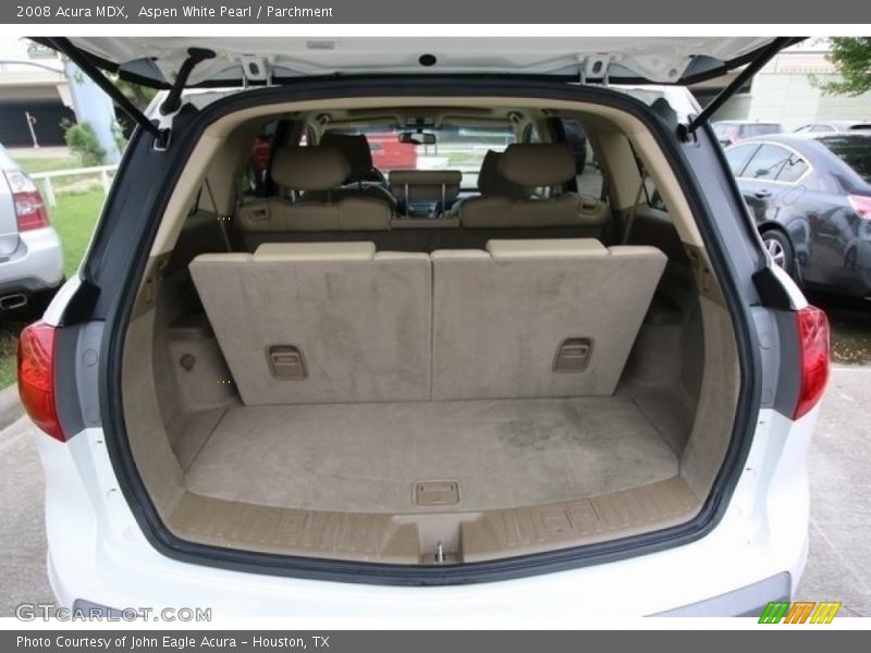 Aspen White Pearl / Parchment 2008 Acura MDX