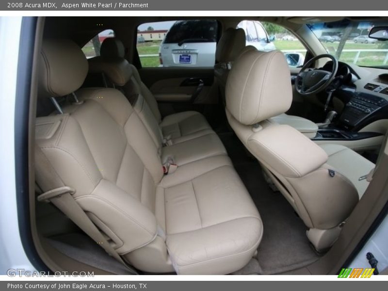 Aspen White Pearl / Parchment 2008 Acura MDX