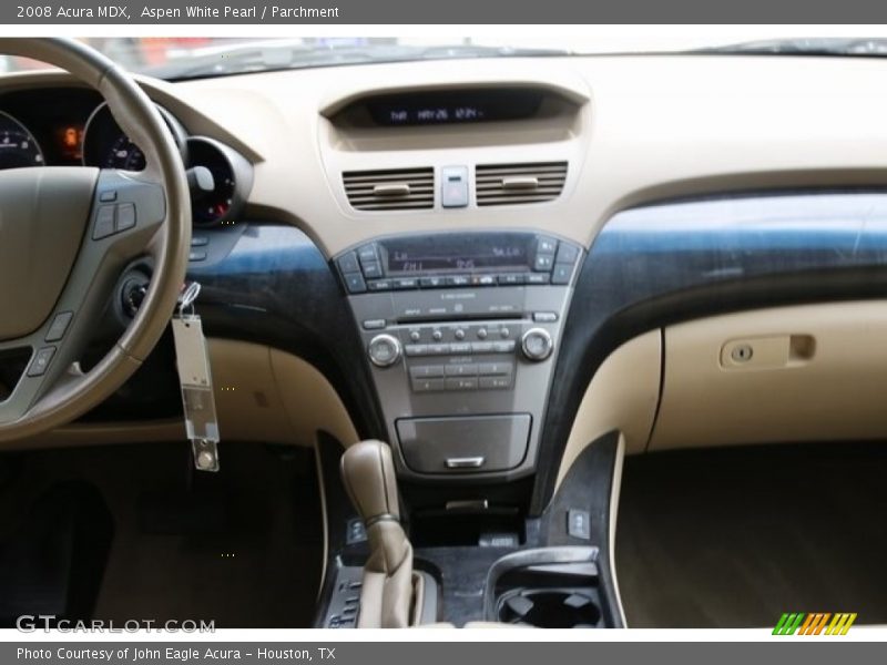 Aspen White Pearl / Parchment 2008 Acura MDX