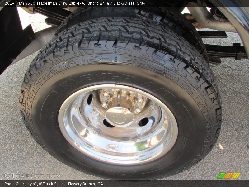 Bright White / Black/Diesel Gray 2014 Ram 3500 Tradesman Crew Cab 4x4