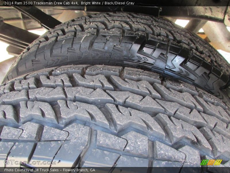 Bright White / Black/Diesel Gray 2014 Ram 3500 Tradesman Crew Cab 4x4