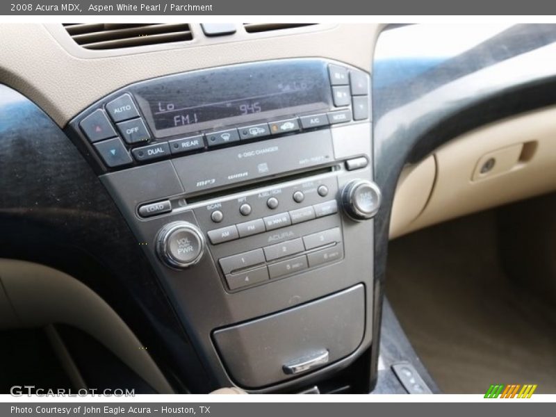 Aspen White Pearl / Parchment 2008 Acura MDX