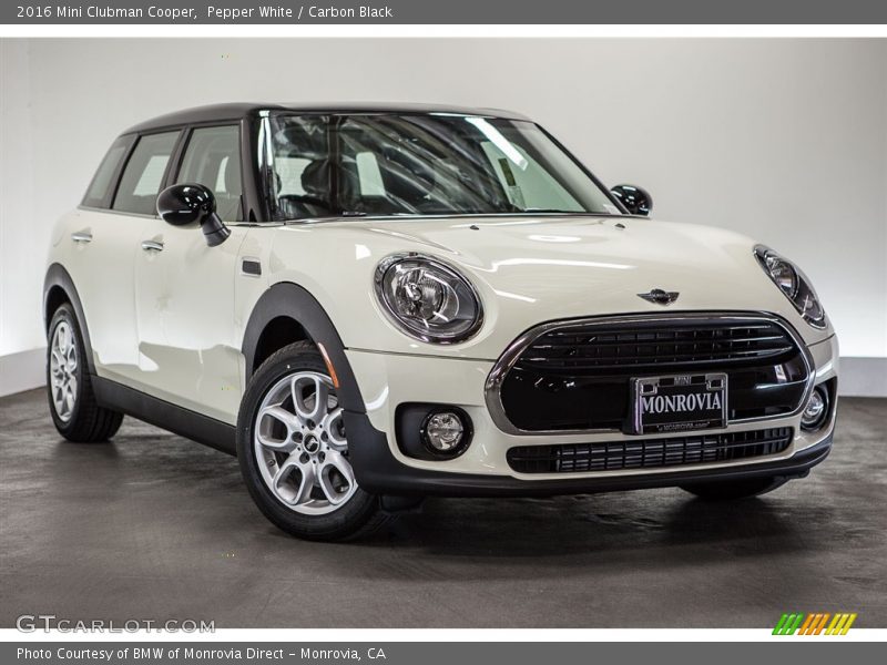 Pepper White / Carbon Black 2016 Mini Clubman Cooper
