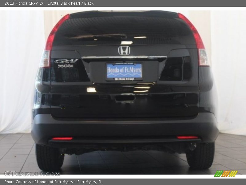 Crystal Black Pearl / Black 2013 Honda CR-V LX