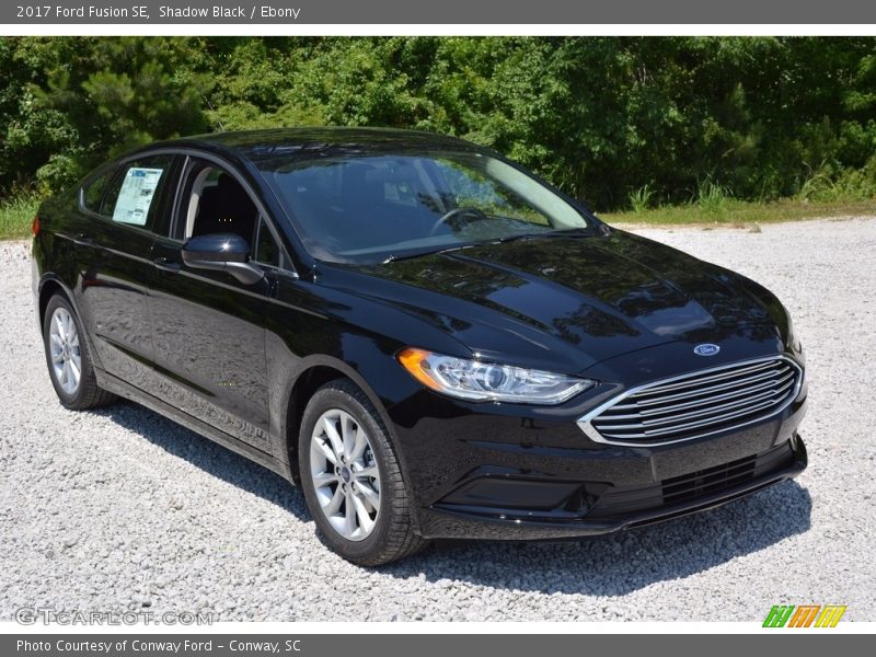 Shadow Black / Ebony 2017 Ford Fusion SE