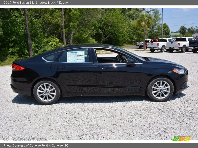 Shadow Black / Ebony 2017 Ford Fusion SE