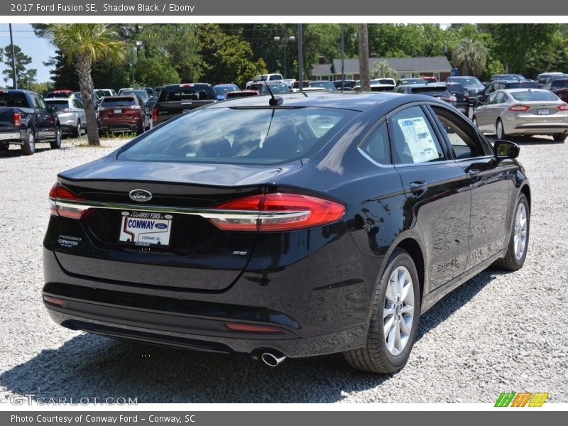 Shadow Black / Ebony 2017 Ford Fusion SE