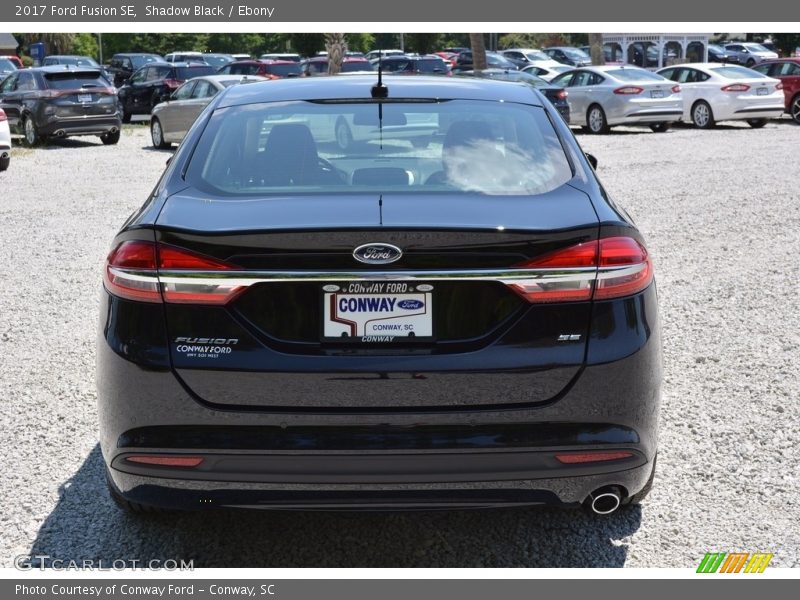 Shadow Black / Ebony 2017 Ford Fusion SE