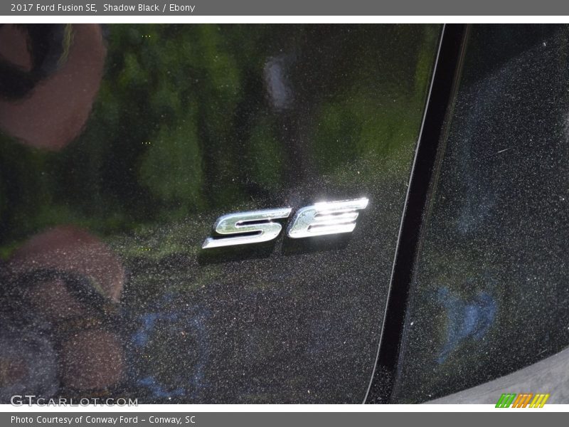 Shadow Black / Ebony 2017 Ford Fusion SE