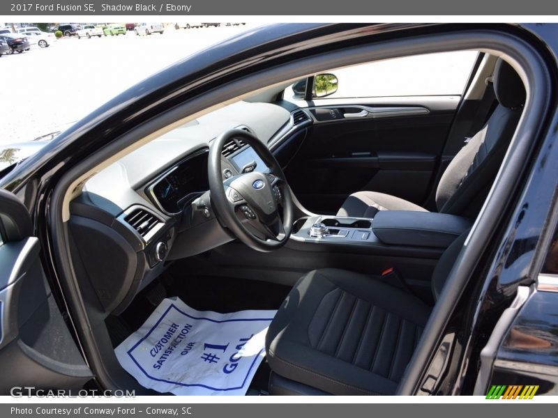 Shadow Black / Ebony 2017 Ford Fusion SE