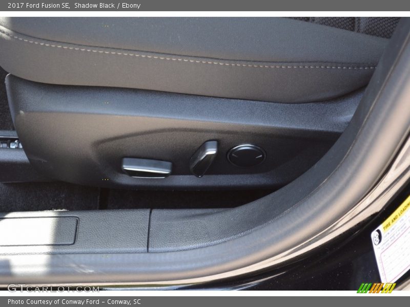 Shadow Black / Ebony 2017 Ford Fusion SE